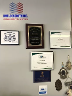 Wall of Certificates